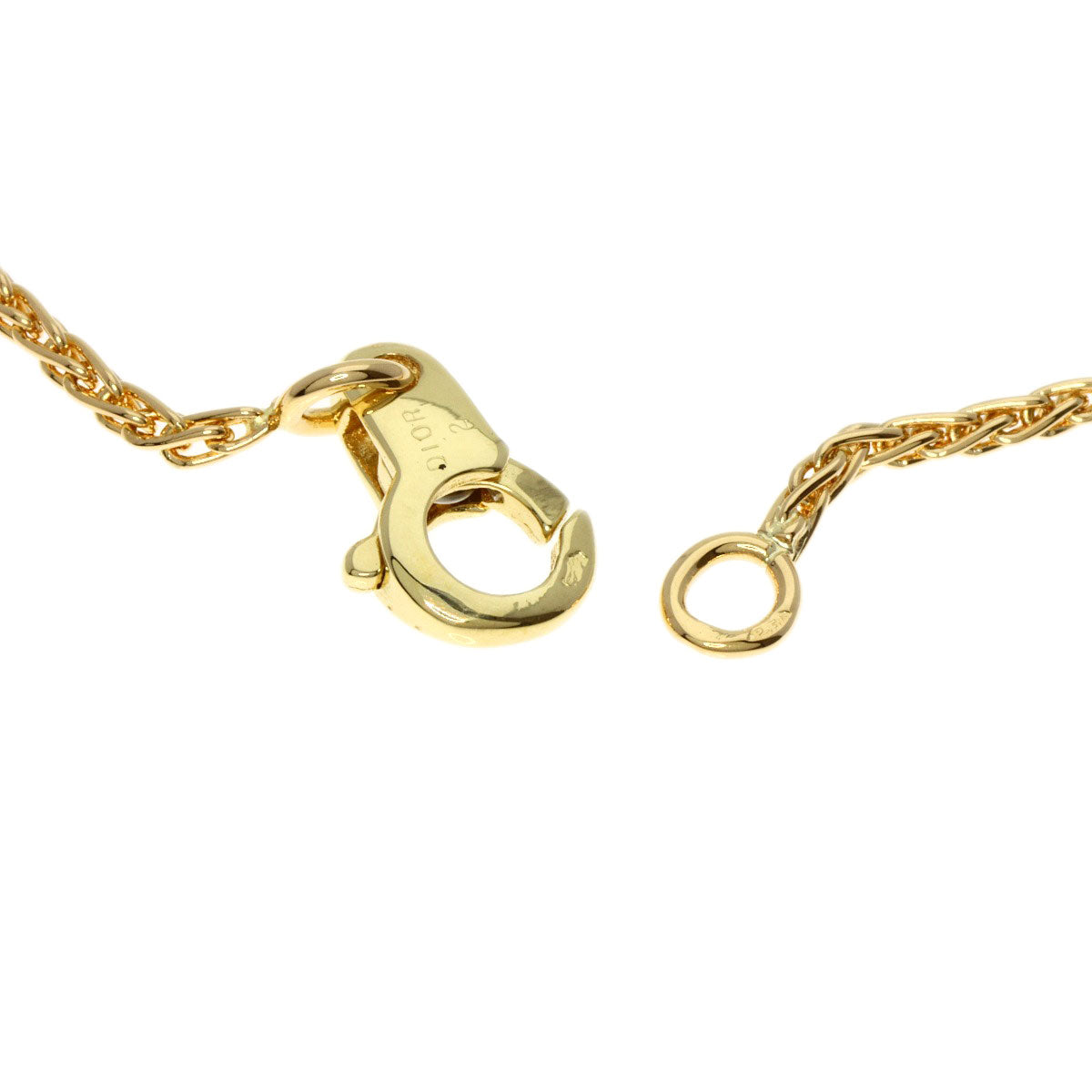 Dior   Necklace Diamond K18 Yellow Gold Ladies