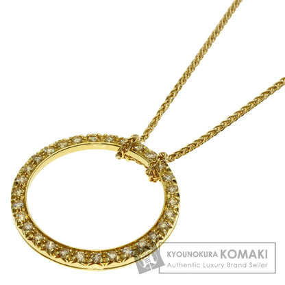 Luca Calati Diamond Necklace K18 Yellow Gold  14.5g　Ladies