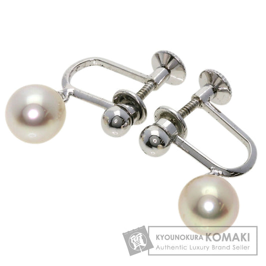 TASAKI   Earring Freshwater Pearl Pearl Silver Ladies