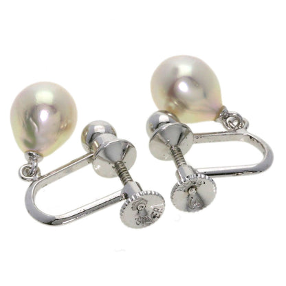 TASAKI   Earring Freshwater Pearl Pearl Silver Ladies