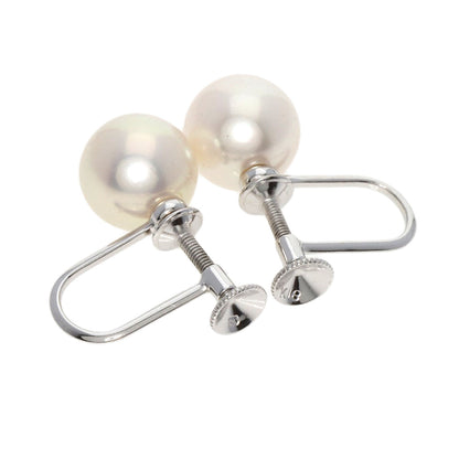 MIKIMOTO   Earring Akoya pearl Pearl K18 White Gold Ladies