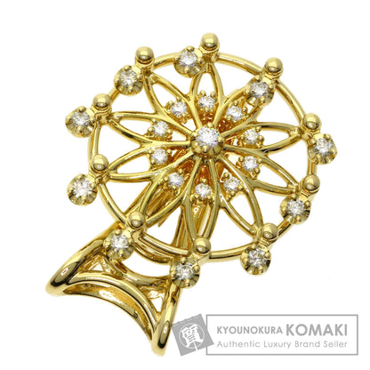 TASAKI   Pendant top Ferris wheel Diamond K18 Yellow Gold Ladies