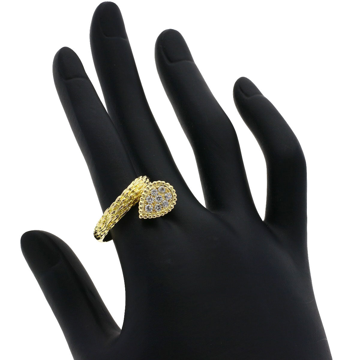 Boucheron   Ring Serpent Boheme Diamond K18 Yellow Gold Ladies