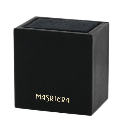 MASRIERA Enamel Diamond Pearl Pearl Necklace K18 Yellow Gold Ladies [Used]