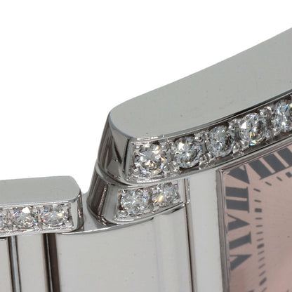 CARTIER Tank Francaise SM Diamond Watches WE1002SF K18 White Gold/K18WGxDiamond Ladies