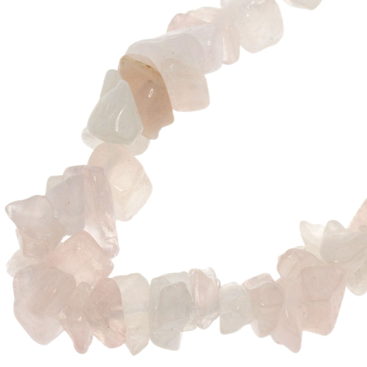 Rhodonite Flower Motif Rose Quartz Freshwater Pearl 3 Piece Set Necklace Silver g　Ladies