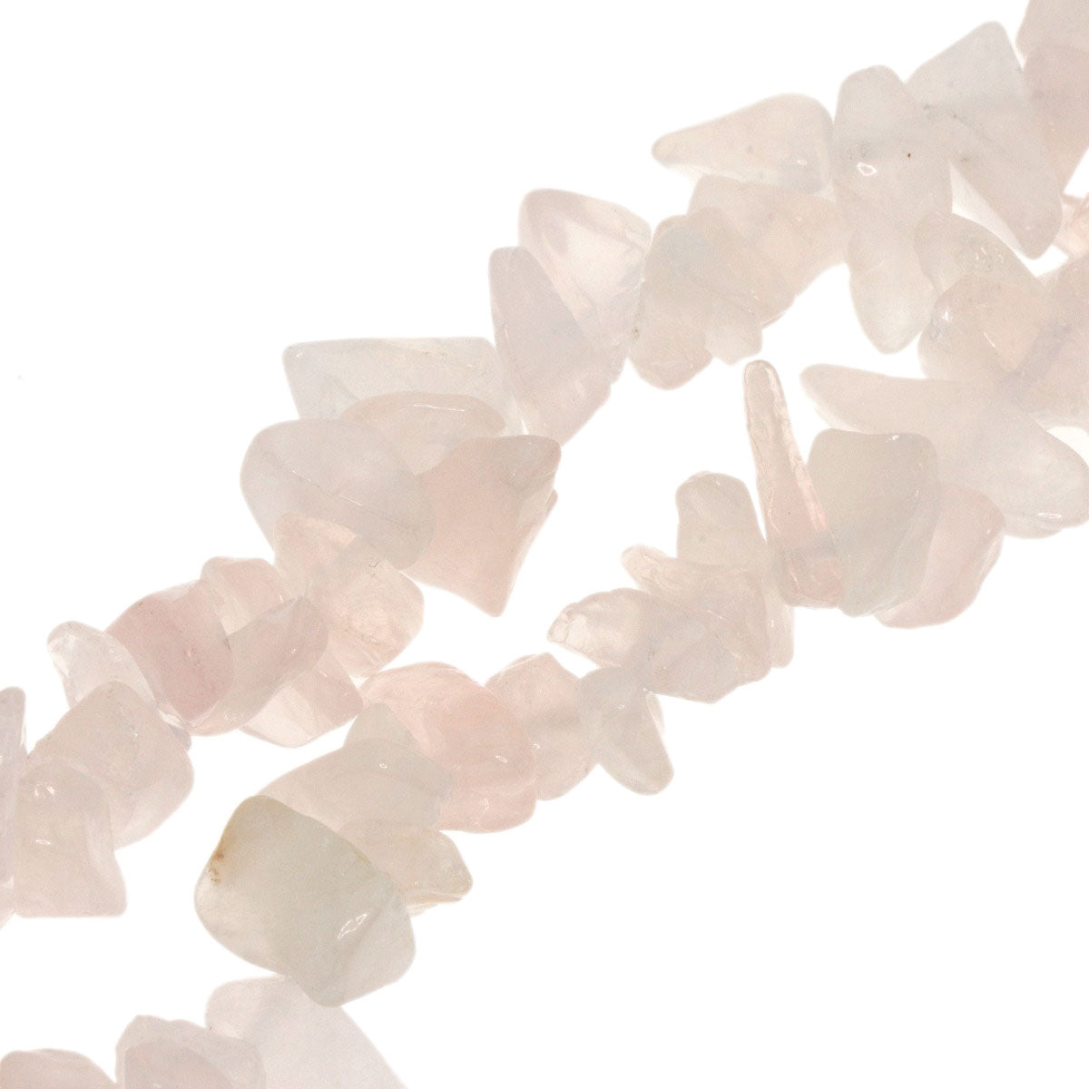Rhodonite Flower Motif Rose Quartz Freshwater Pearl 3 Piece Set Necklace Silver g　Ladies