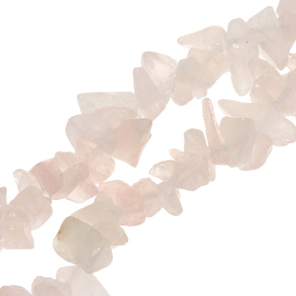 Rhodonite Flower Motif Rose Quartz Freshwater Pearl 3 Piece Set Necklace Silver g　Ladies