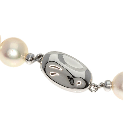 Akoya pearl Pearl Necklace Silver  43g　Ladies