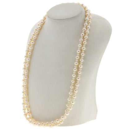 Freshwater Pearl Pearl Long Necklace 72g　Ladies