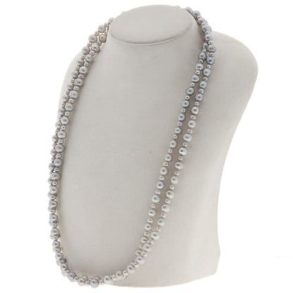 Freshwater Pearl Pearl Long Necklace   73.4g　Ladies