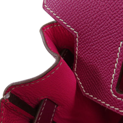 HERMES Birkin 30 Tosca SilverHardware Handbag Epsom Ladies [Used]