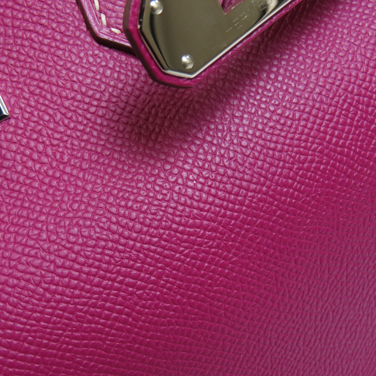 HERMES Birkin 30 Tosca SilverHardware Handbag Epsom Ladies [Used]