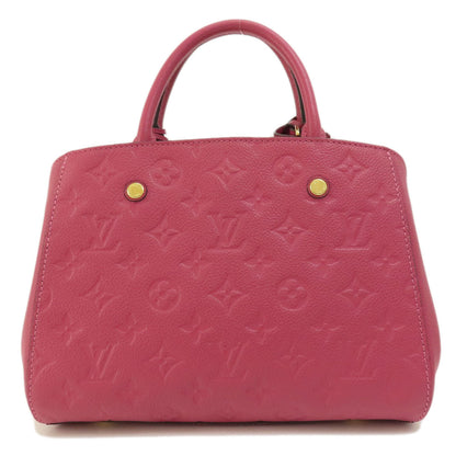 LOUIS VUITTON   Handbag Montaigne BB Rose Empreinte Ladies