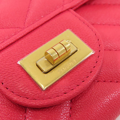 CHANEL V stitch Long wallet (with coin pocket) Calf Ladies [Used]