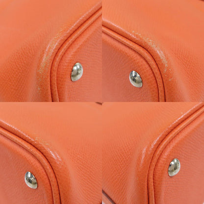 HERMES Bolide27 Orange SilverHardware Handbag Epsom Ladies [Used]