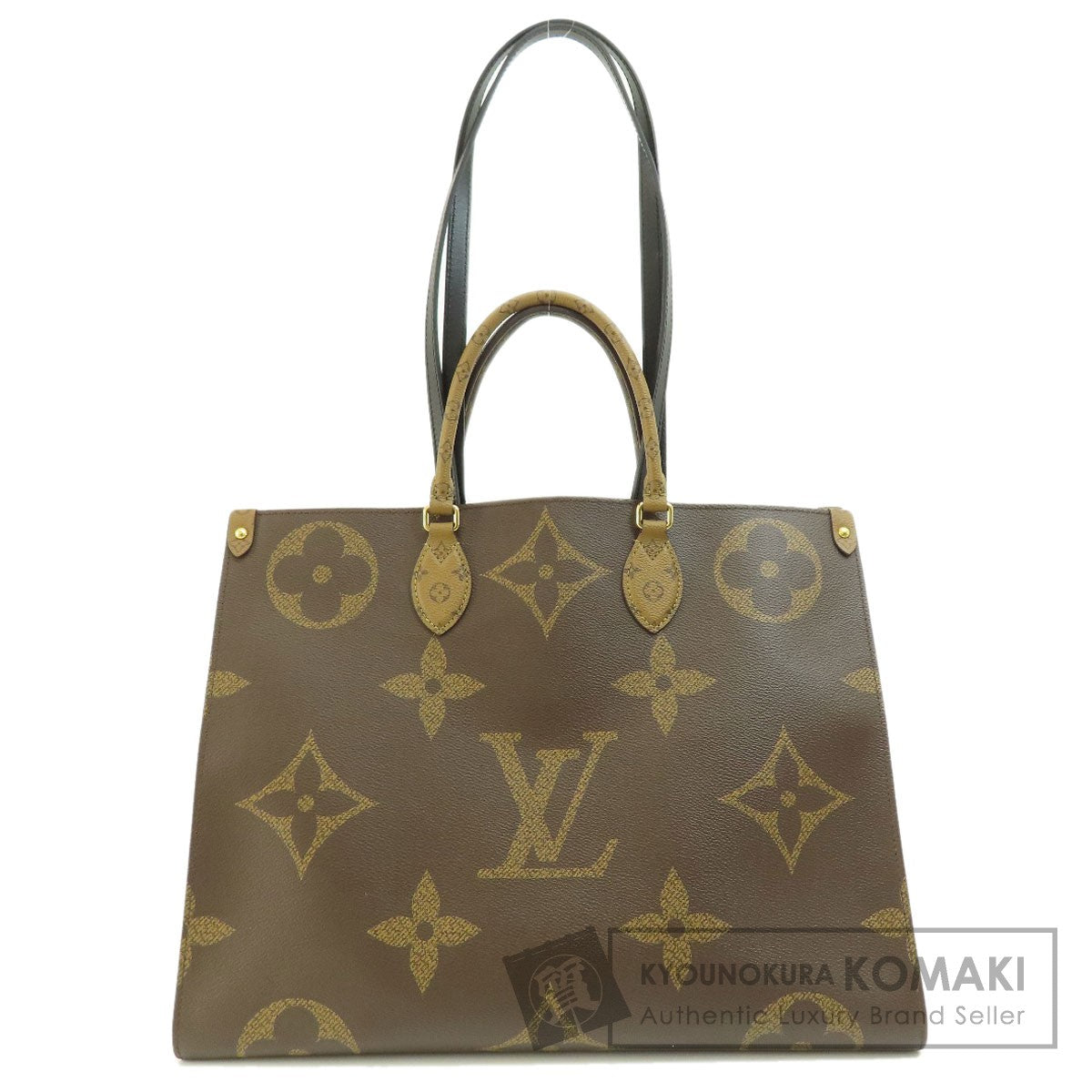 LOUIS VUITTON  M44576 Tote Bag On the Go GM Giant Monogram Monogram reverse Ladies