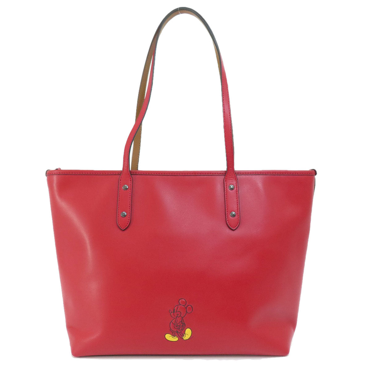 COACH  56645 Tote Bag Disney collaboration mickey mouse Calf Ladies