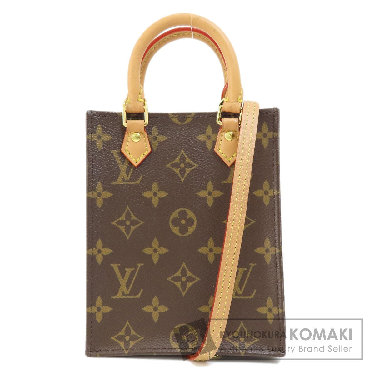 LOUIS VUITTON  M69442 Handbag Petit Sac Plat Monogram Monogram canvas Ladies