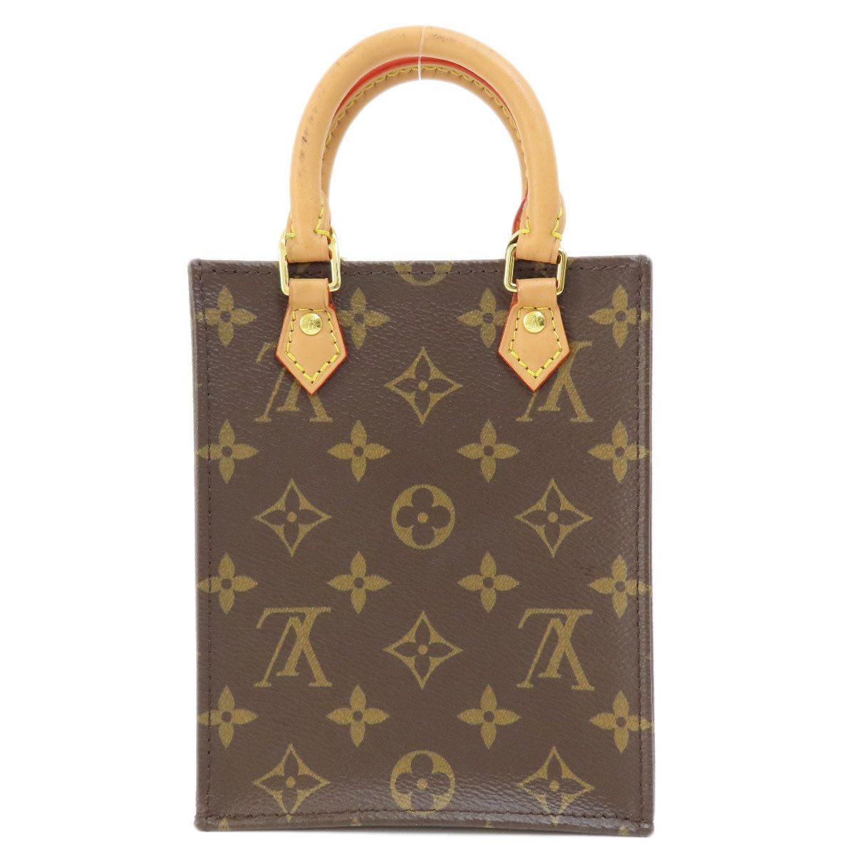 LOUIS VUITTON  M69442 Handbag Petit Sac Plat Monogram Monogram canvas Ladies