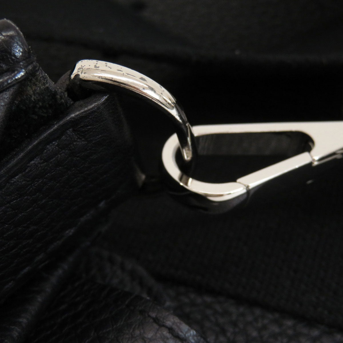 HERMES Evelyne 3 Black SilverHardware Shoulder Bag Togo Ladies [Used]