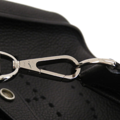 HERMES Evelyne 3 Black SilverHardware Shoulder Bag Togo Ladies [Used]