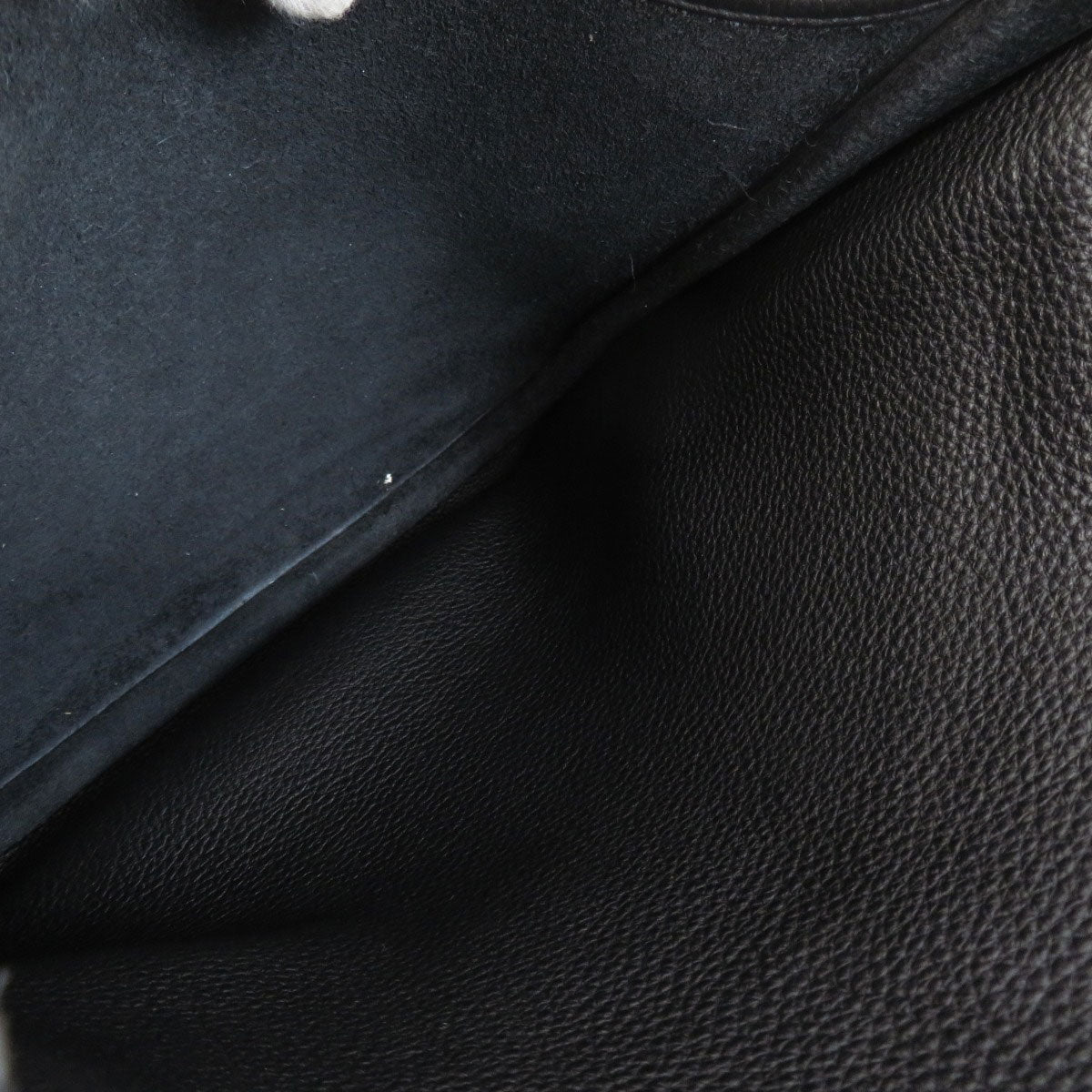 HERMES Evelyne 3 Black SilverHardware Shoulder Bag Togo Ladies [Used]