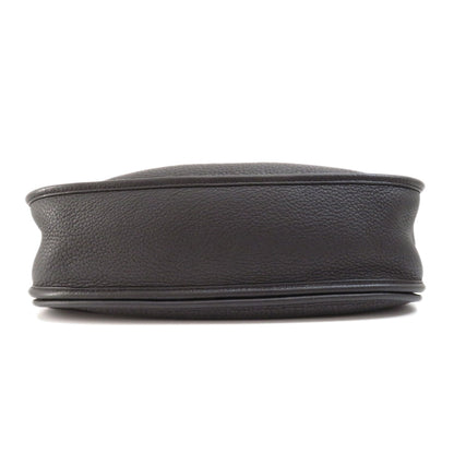 HERMES Evelyne 3 Black SilverHardware Shoulder Bag Togo Ladies [Used]