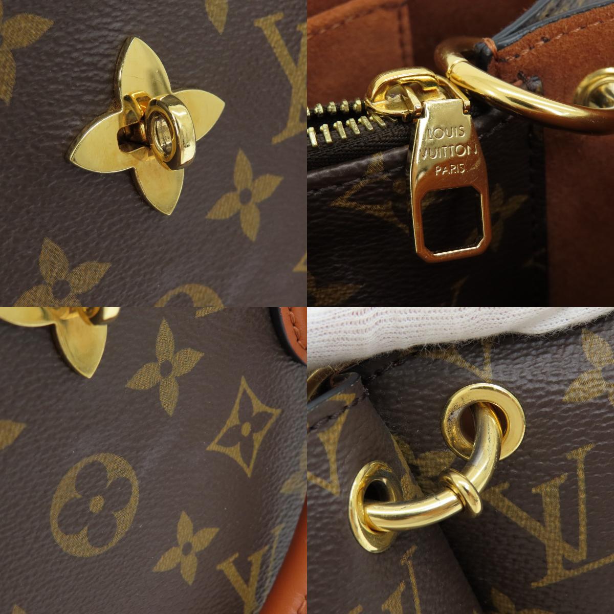 ルイヴィトン M43770 フラワートート モノグラム ハンドバッグ モノグラムキャンバス レディース 【中古】【LOUIS VUITTON】