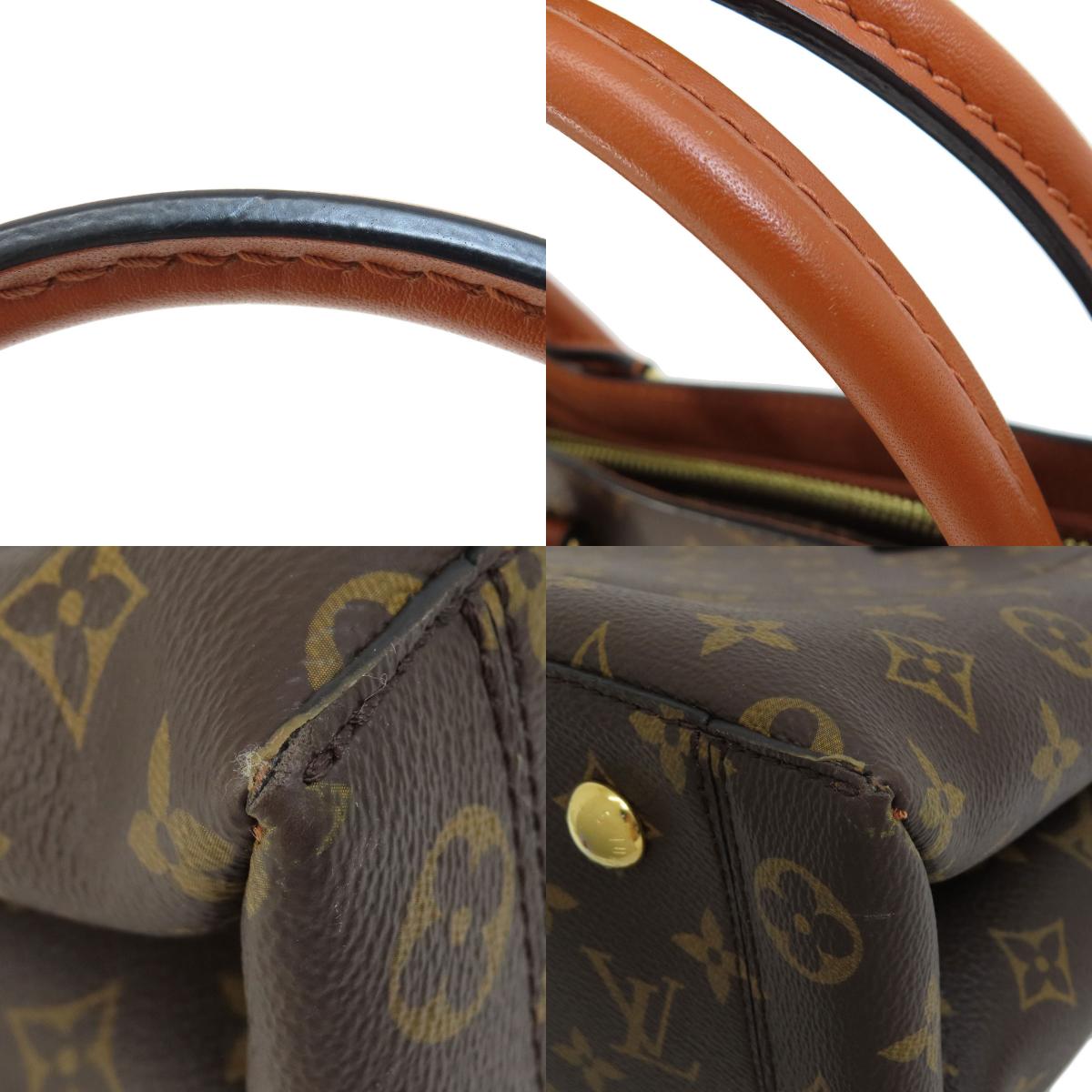 ルイヴィトン M43770 フラワートート モノグラム ハンドバッグ モノグラムキャンバス レディース 【中古】【LOUIS VUITTON】