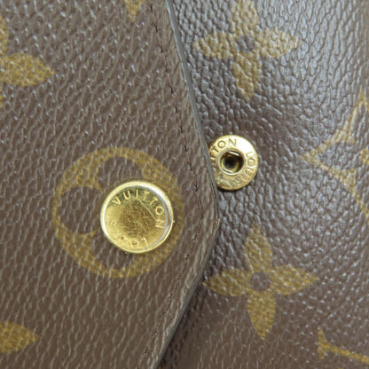 LOUIS VUITTON M62236 Portefeiulle Sarah Monogram Coquelicot Long wallet (with coin pocket) Monogram canvas Ladies [Used]