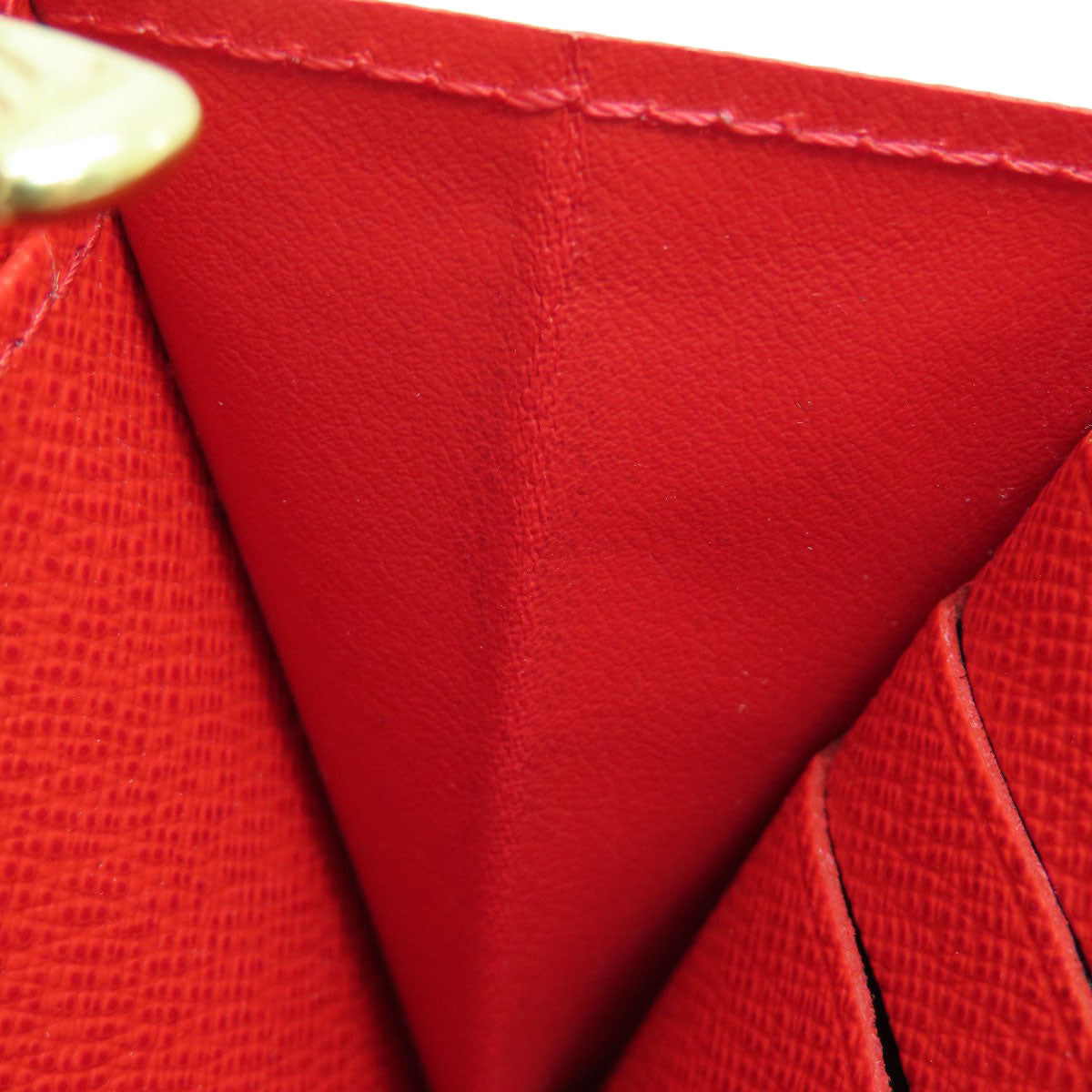 LOUIS VUITTON M62236 Portefeiulle Sarah Monogram Coquelicot Long wallet (with coin pocket) Monogram canvas Ladies [Used]