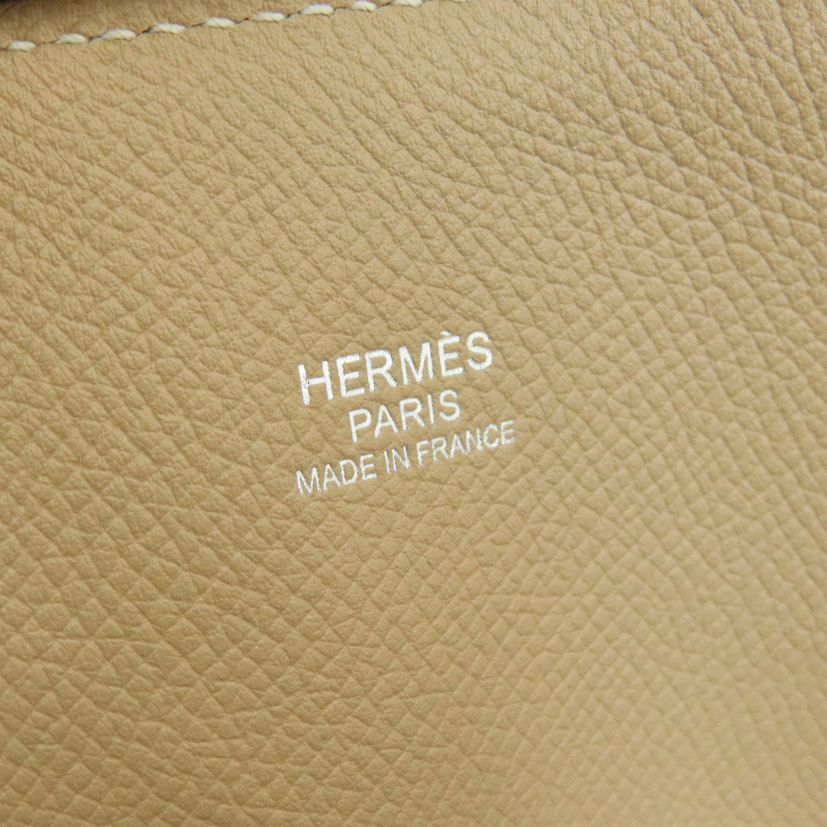 HERMES   Handbag Bolide Relax 35 Beige SilverHardware Epsom Ladies