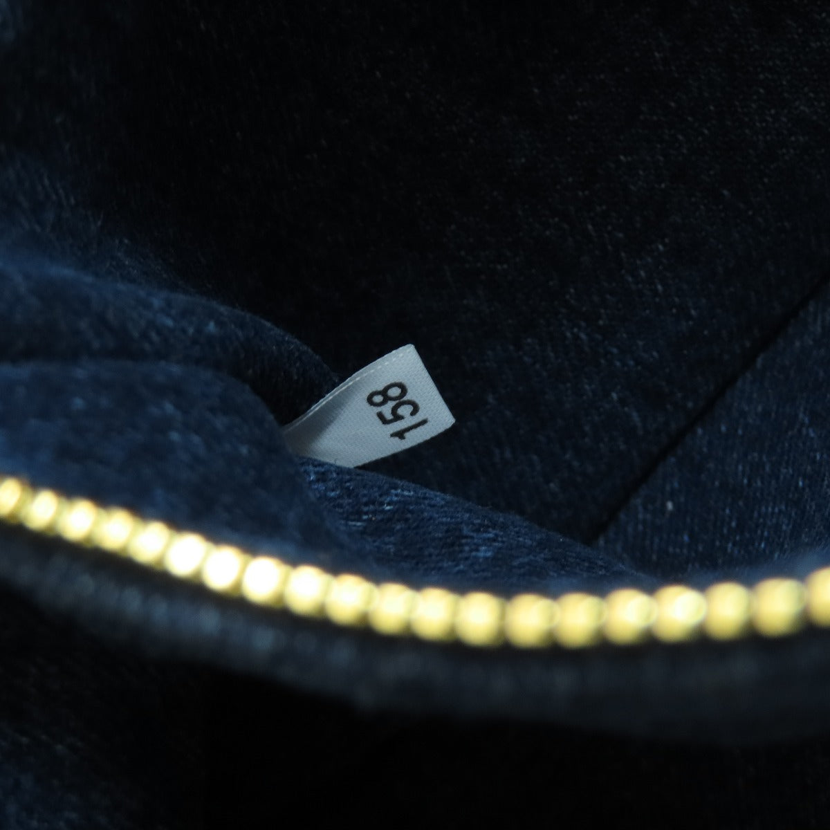 PRADA B1877B Canapa Handbag Denim Ladies [Used]