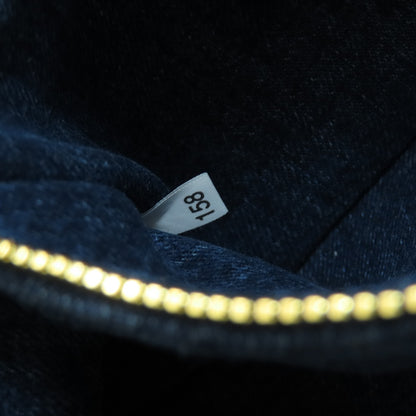 PRADA B1877B Canapa Handbag Denim Ladies [Used]