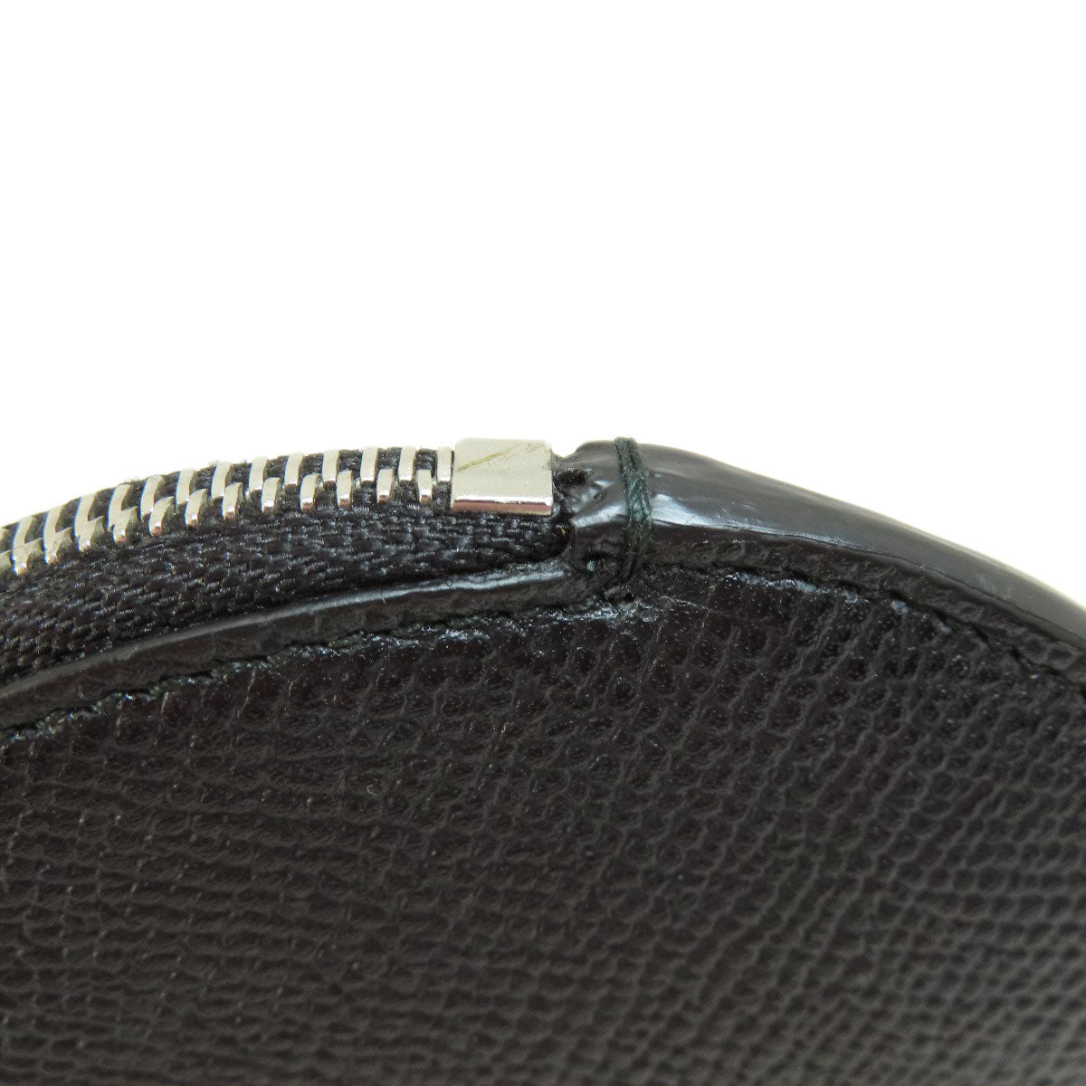 Dunhill   coin purse Round shape Leather Ladies