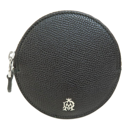 Dunhill   coin purse Round shape Leather Ladies