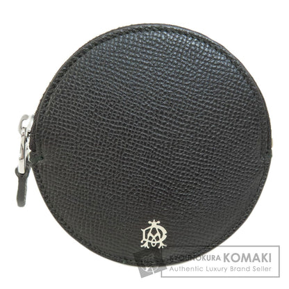 Dunhill Round shape coin purse Leather Ladies [Used]