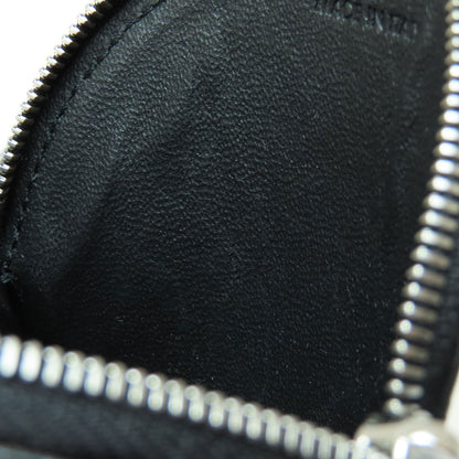 Dunhill Round shape coin purse Leather Ladies [Used]