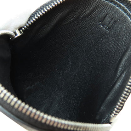 Dunhill Round shape coin purse Leather Ladies [Used]