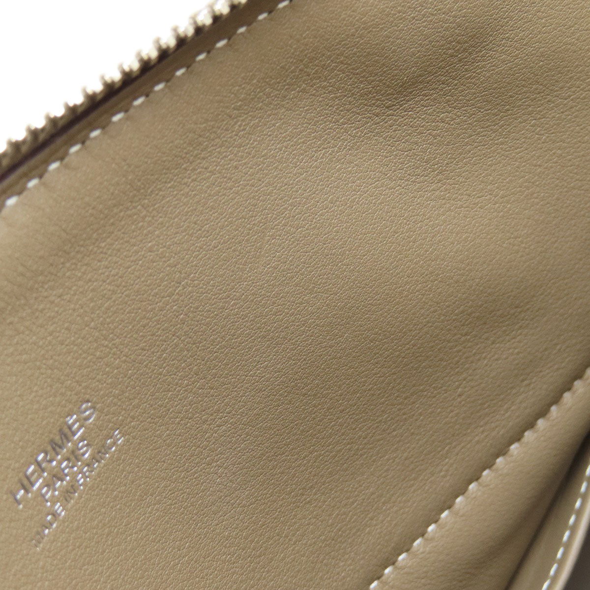HERMES Bolide31 Etoupe Etoupe SilverHardware Handbag Taurillon Clemence Ladies [Used]