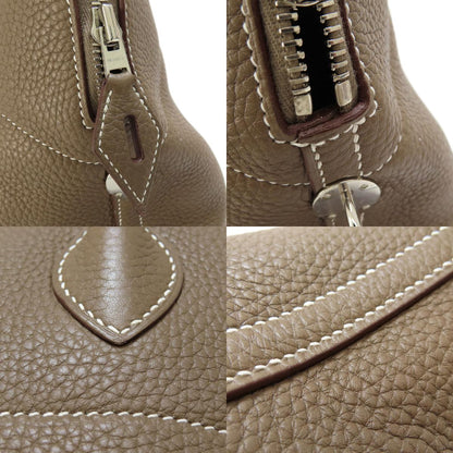 HERMES Bolide31 Etoupe Etoupe SilverHardware Handbag Taurillon Clemence Ladies [Used]