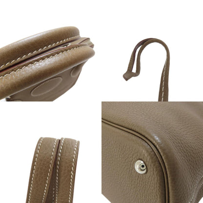HERMES Bolide31 Etoupe Etoupe SilverHardware Handbag Taurillon Clemence Ladies [Used]