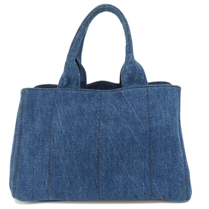 PRADA  B1877B Tote Bag Canapa Denim Ladies