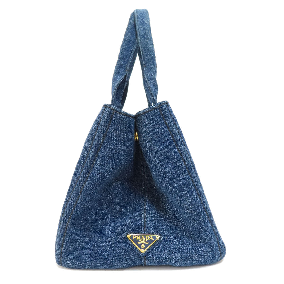 PRADA  B1877B Tote Bag Canapa Denim Ladies