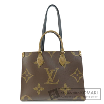 LOUIS VUITTON M45321 On the Go MM Monogram Giant Tote Bag Monogram reverse Ladies [Used]