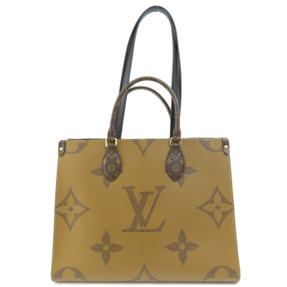 LOUIS VUITTON M45321 On the Go MM Monogram Giant Tote Bag Monogram reverse Ladies [Used]