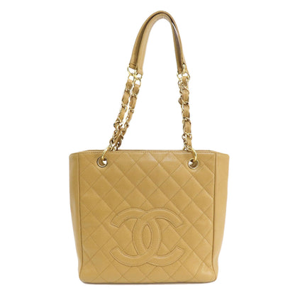 CHANEL Chain bag Matelasse Gold Hardware Tote Bag Grained Calfskin Skin Ladies [Used]