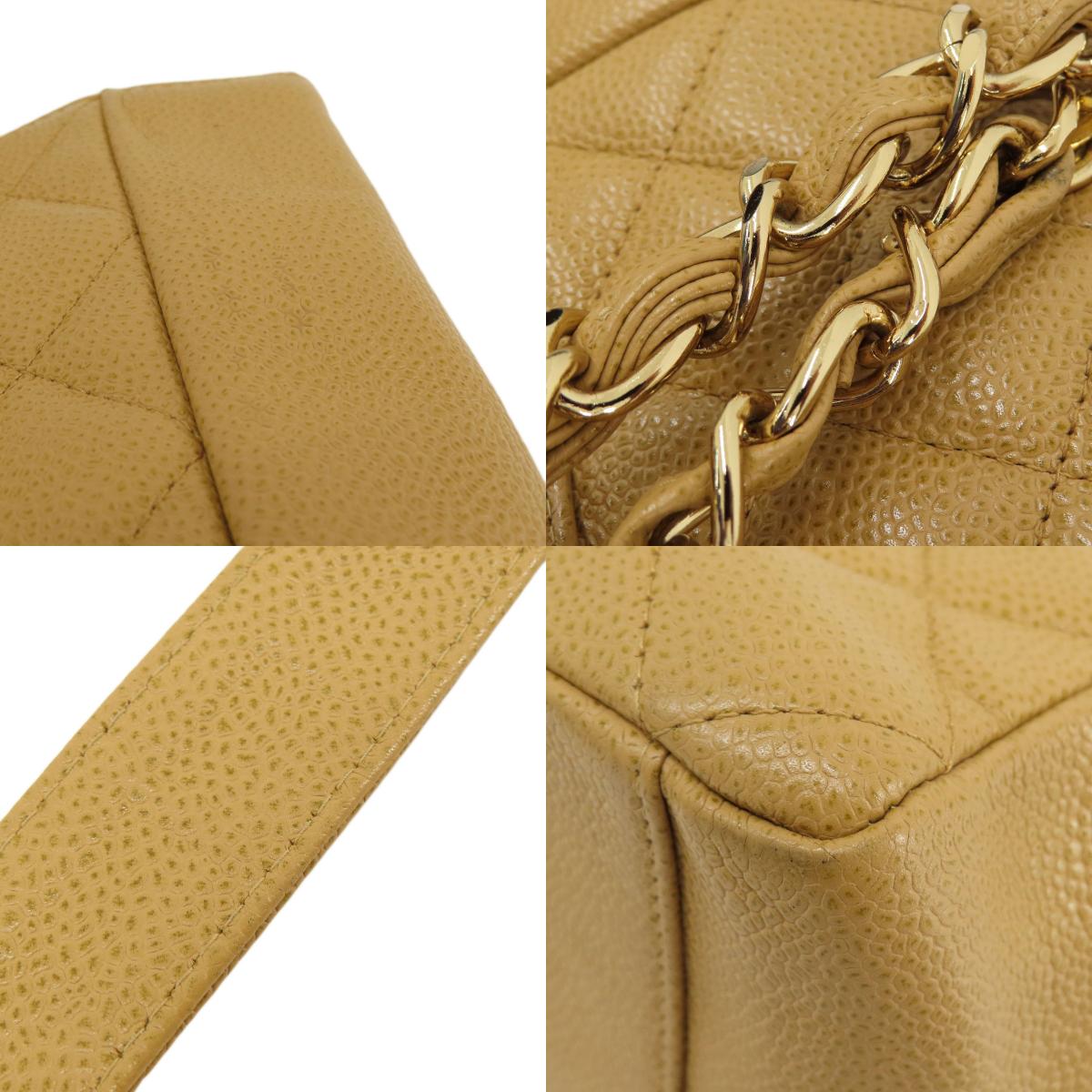 CHANEL Chain bag Matelasse Gold Hardware Tote Bag Grained Calfskin Skin Ladies [Used]