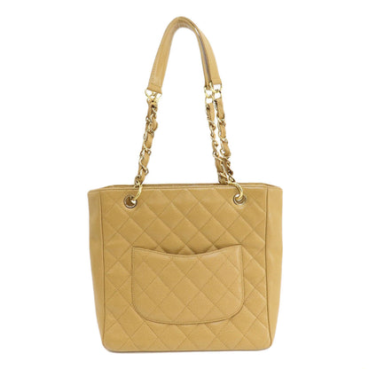 CHANEL Chain bag Matelasse Gold Hardware Tote Bag Grained Calfskin Skin Ladies [Used]